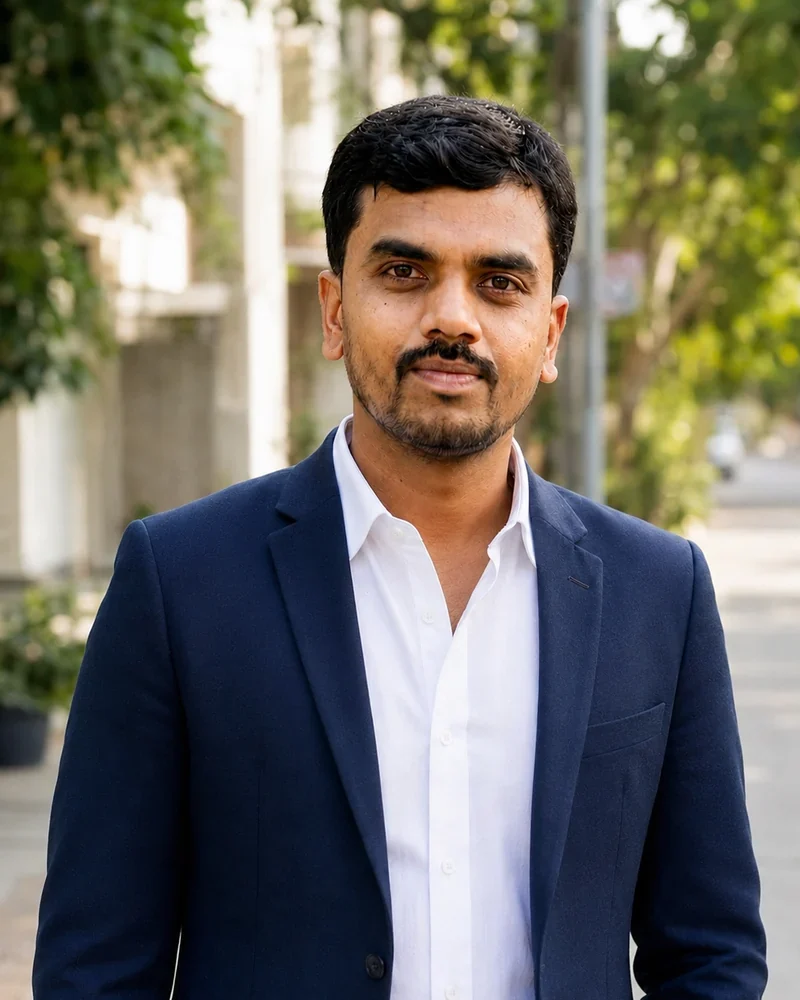 A. Prashanth Kumar, partner at PR Real Estate, Moinabad